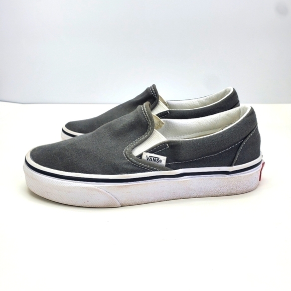 Vans Unisex Classic 721565 Gray Casual Shoes Sneakers Size M 3.5 W 5 - Picture 11 of 11